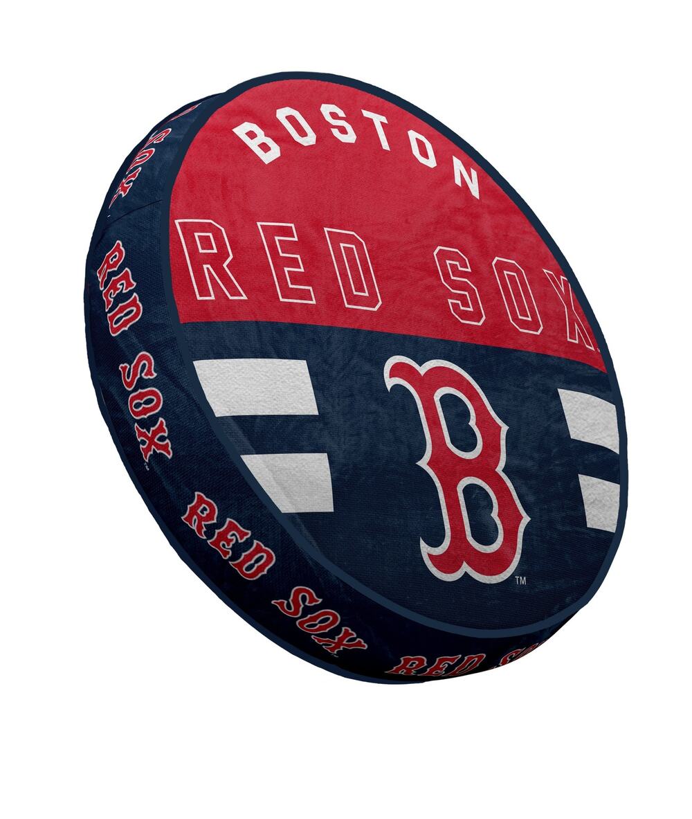 MLB Boston Red Sox 15" Plushie Circle Pillow Couch Man Cave New